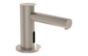 VitrA Origin Touch Free Short Soap Dispenser (Battery) - Brushed Nickel